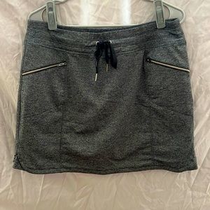 Tangerine Athletic Skort, Dark Heather grey, XL. New